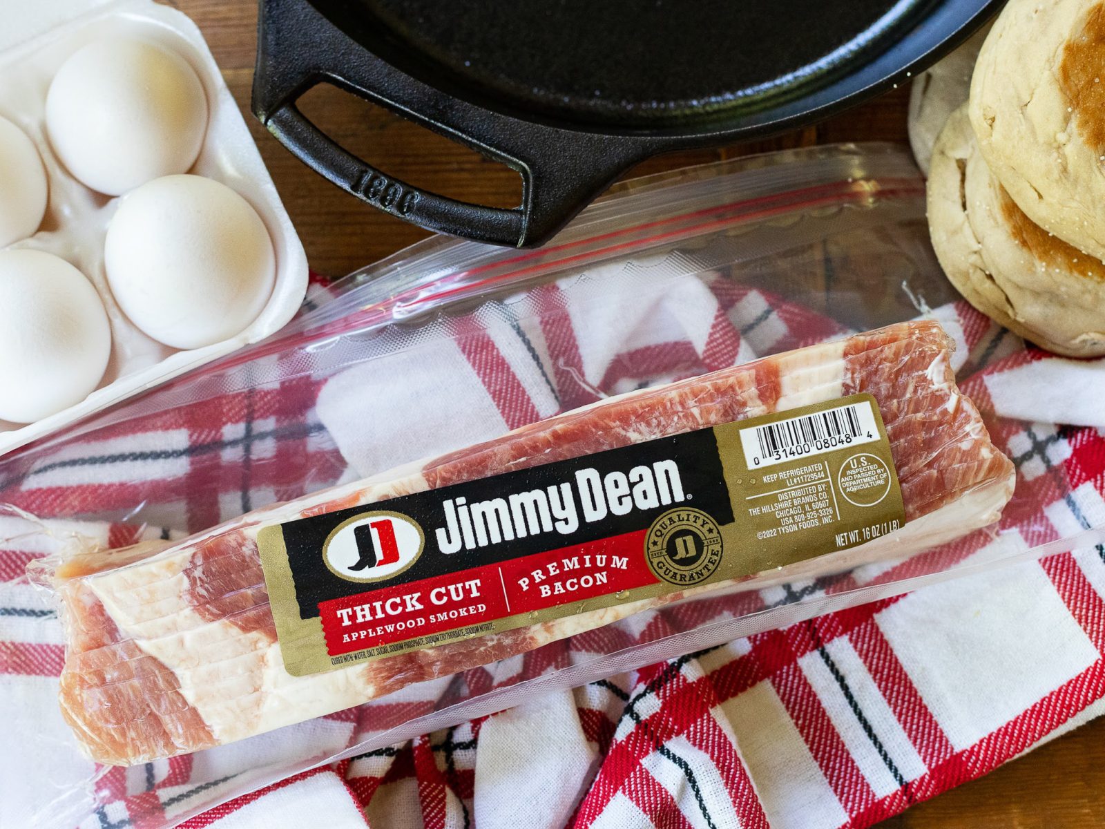 Jimmy Dean Bacon As Low As $4 At Publix