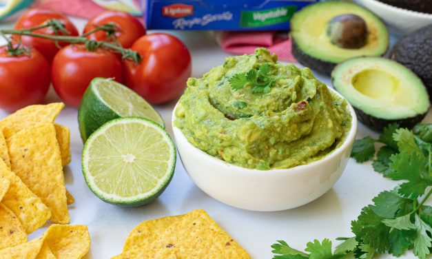 Grab A Deal On Lipton Recipe Secrets & Serve Up Some Creamy Veggie Guacamole