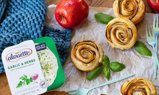 Delight Mom With Elegant Pastry Roses Made With alouette Cheese For Mother’s Day!