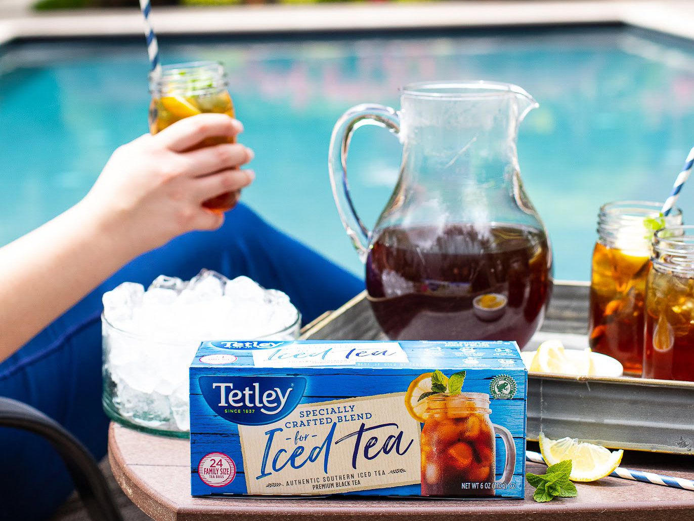 Tetley Tea iced