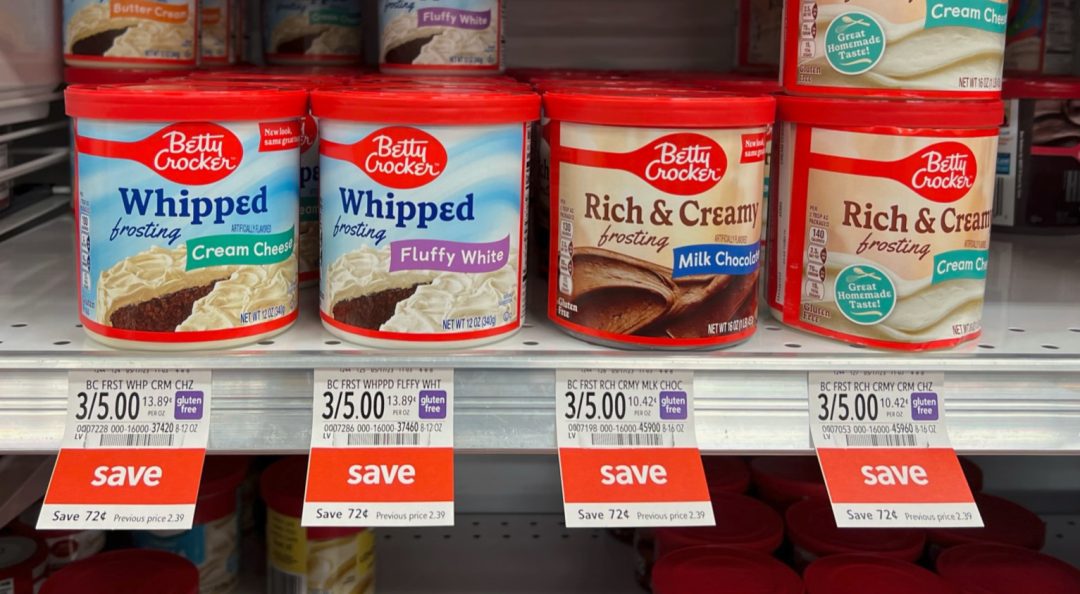 Betty Crocker Frosting Just 1.17 At Publix iHeartPublix