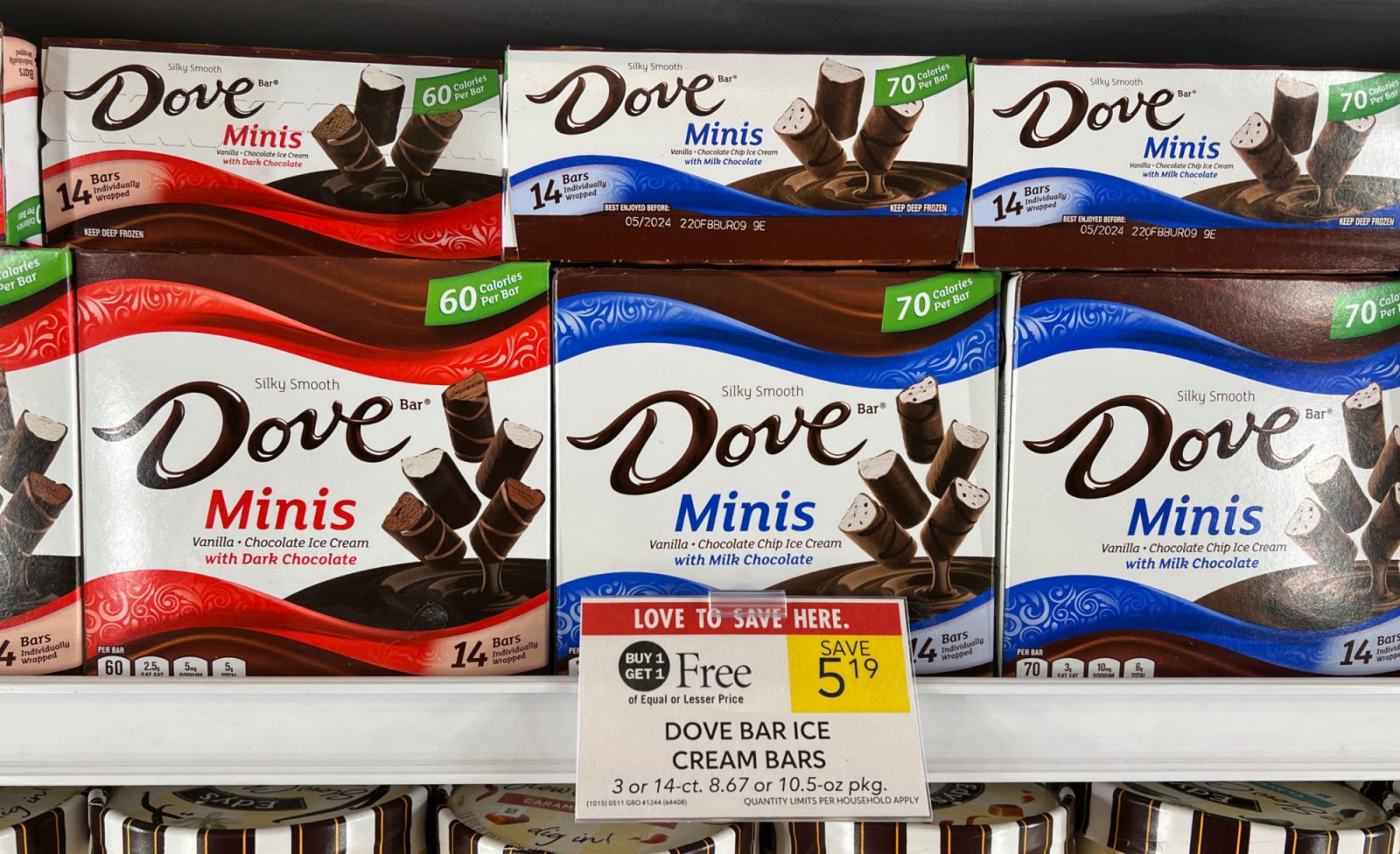 Get Dove Bar Ice Cream Bars As Low As 1.10 Per Box At Publix