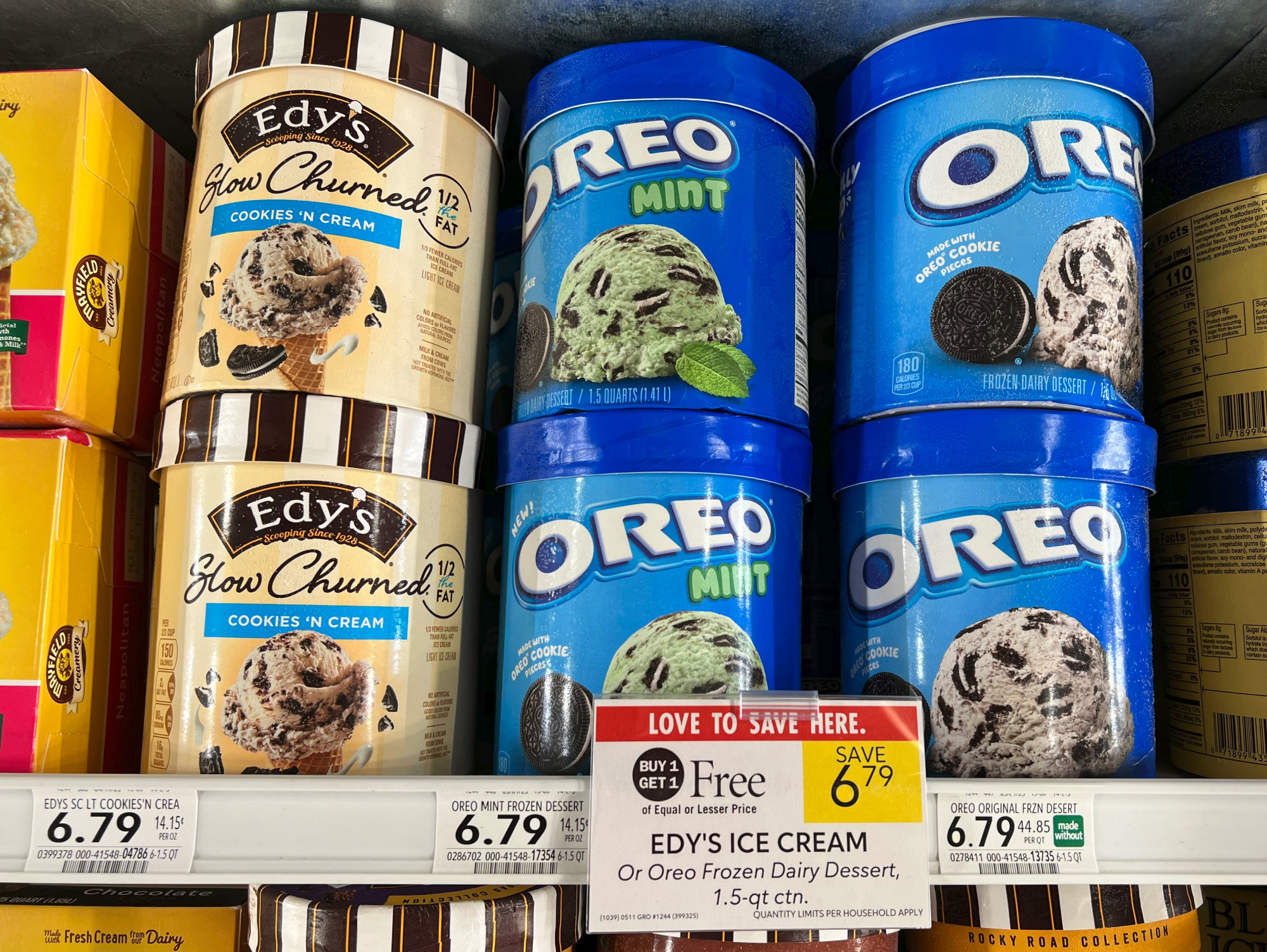 Get Oreo Frozen Dessert Just For Just 1.90 At Publix (Regular Price 6
