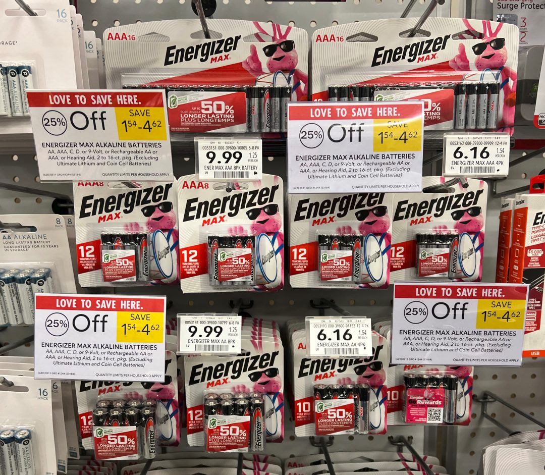 Energizer Batteries As Low As 2.85 At Publix Almost Half Price