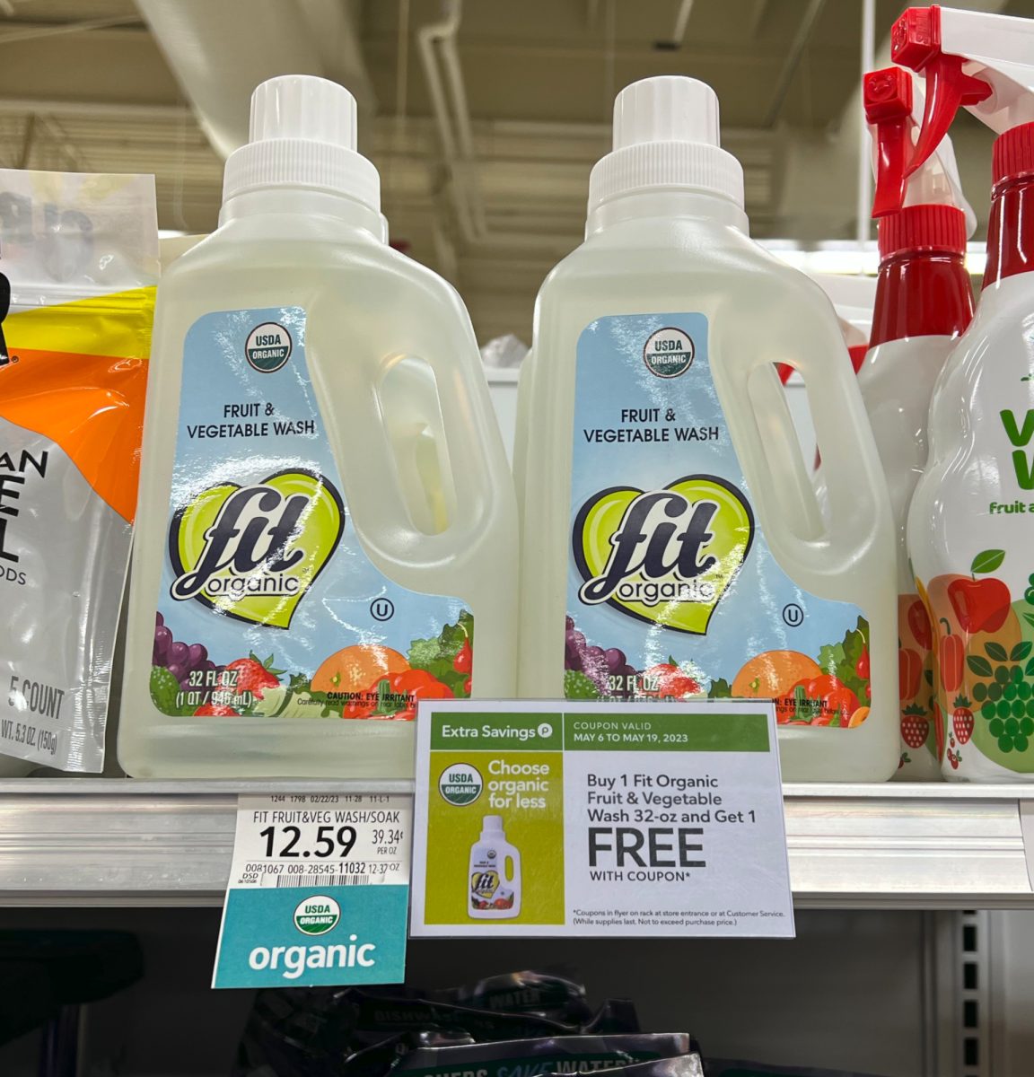 Fit Organic Fruit & Vegetable Wash Just 6.30 At Publix Half Price! iHeartPublix