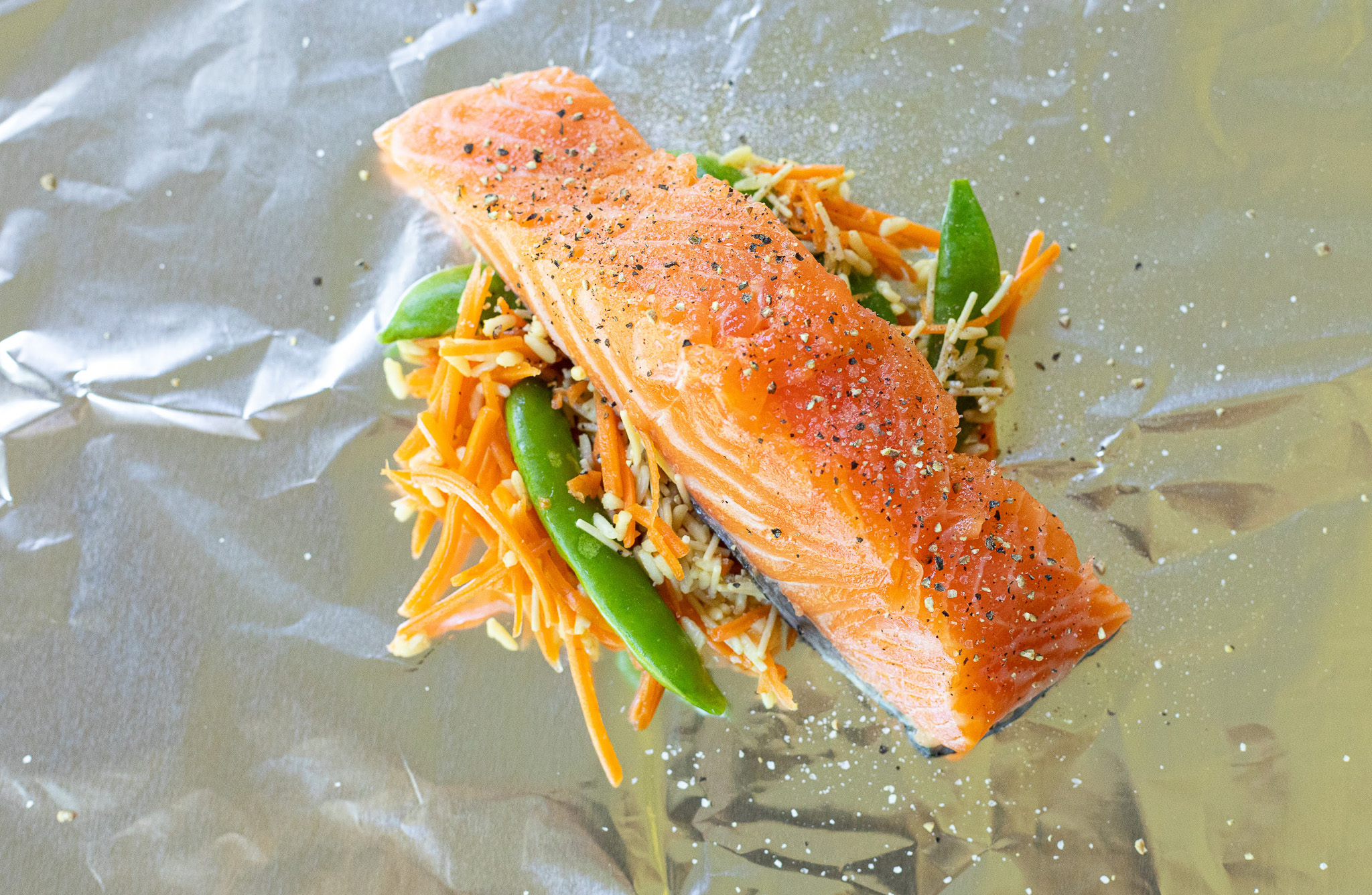 Weeknight Salmon & Rice Foil Packets iHeartPublix