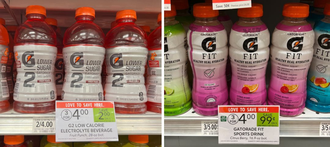 Gatorade As Low As $1 Per Bottle At Publix - iHeartPublix
