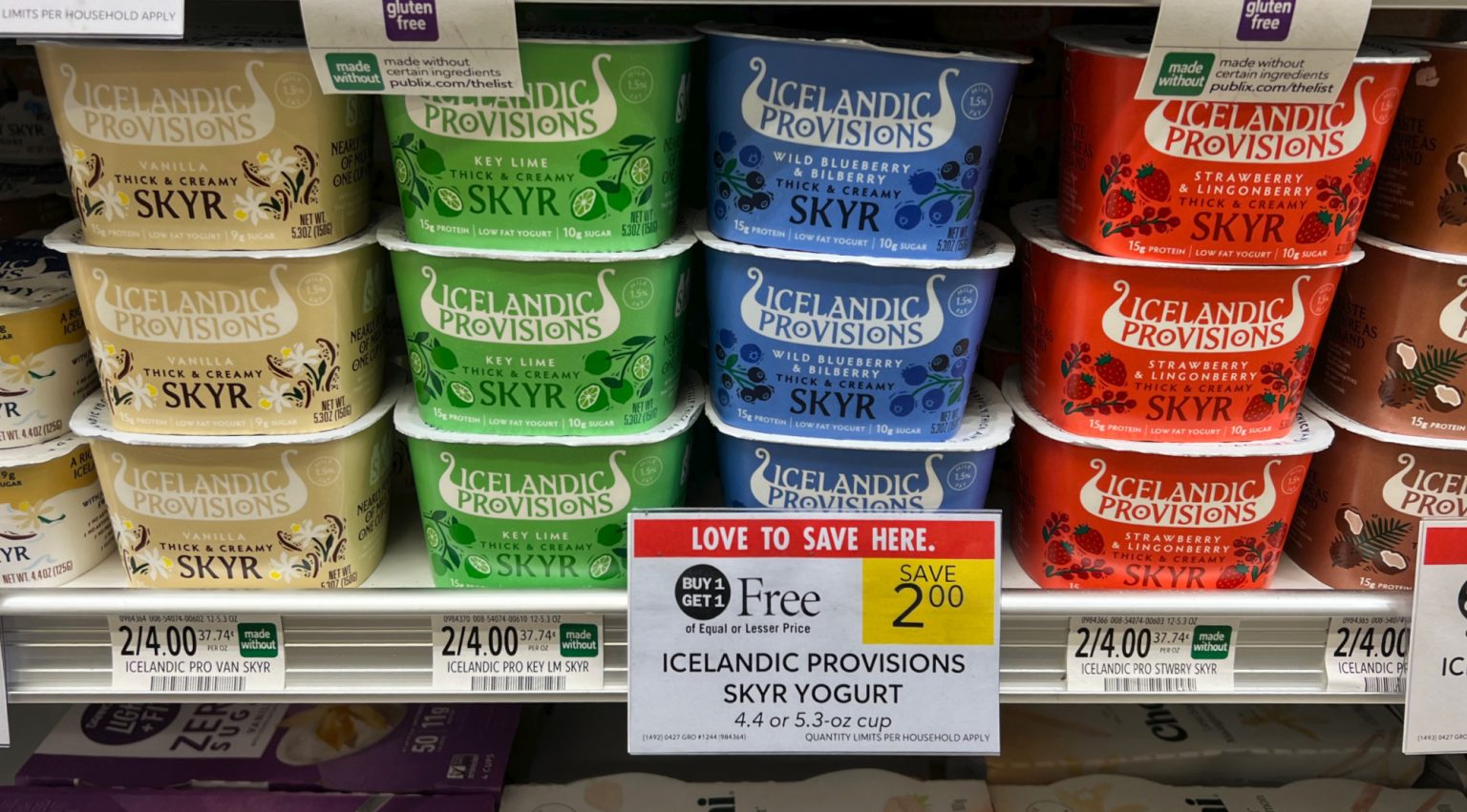 Icelandic Provisions Skyr As Low As 50¢ At Publix - iHeartPublix