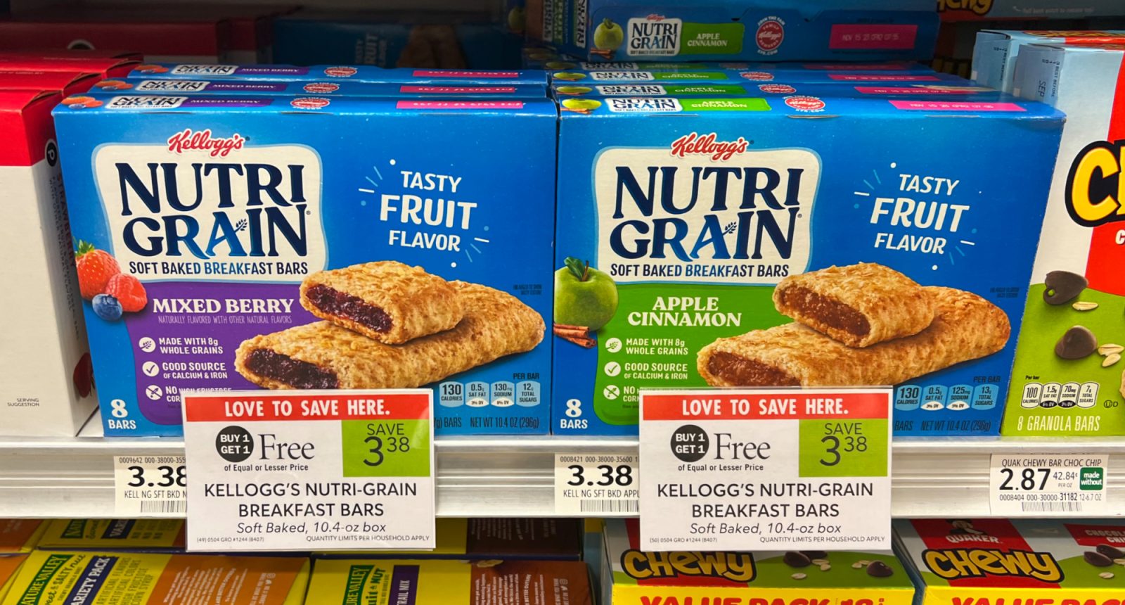 Kellogg’s NutriGrain Bars Just 1.19 Per Box At Publix iHeartPublix