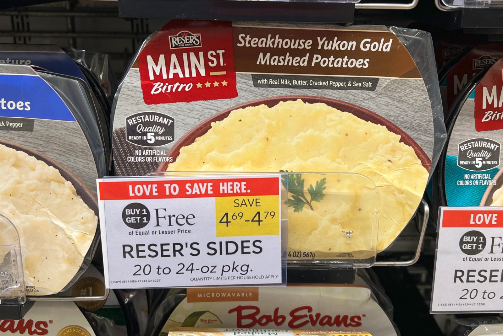 Reser’s Main St. Bistro Sides Coupon For Current BOGO Sale – As Low As $1.35 At Publix ...