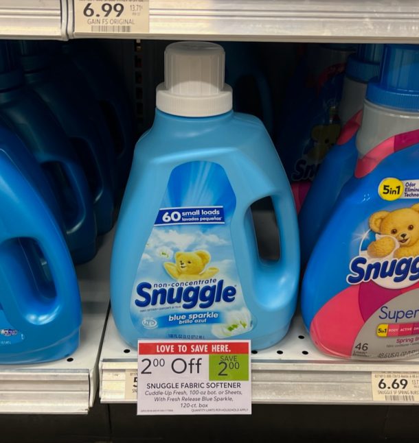 New Snuggle Fabric Softener Coupon For The Publix Sale Pick Up A