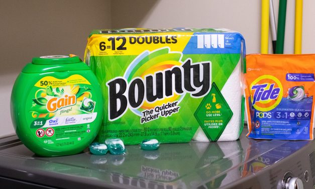 Stock Up On Bounty And Other Household Essentials & Save $10 At Publix