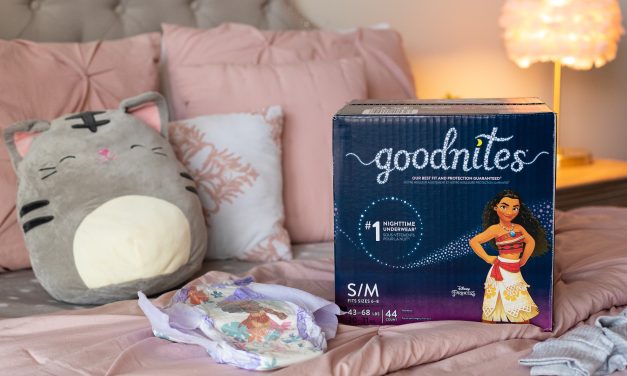 Get $5 Off A Box Of Goodnites® Nighttime Underwear At Publix With The Digital Coupon