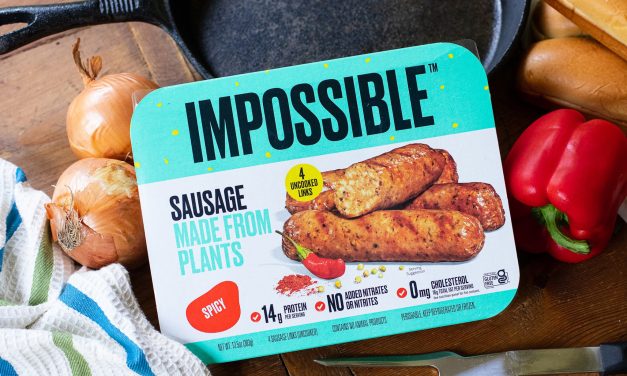 Get A Pack Of Impossible Sausage For Just 99¢ At Publix (Regular Price $9.79)