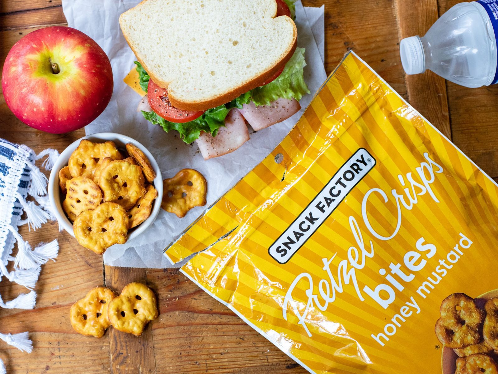 New At Publix Try Snack Factory® Pretzel Crisps Bites & Save Bite