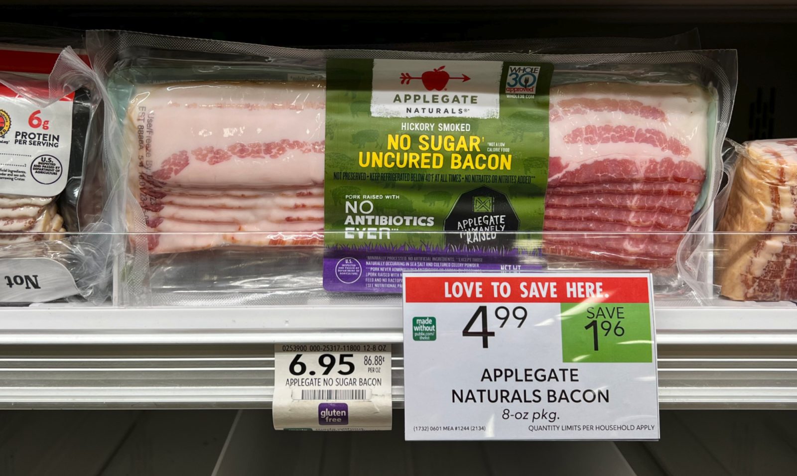 Applegate Bacon As Low As 3.99 At Publix (Regular Price 6.95