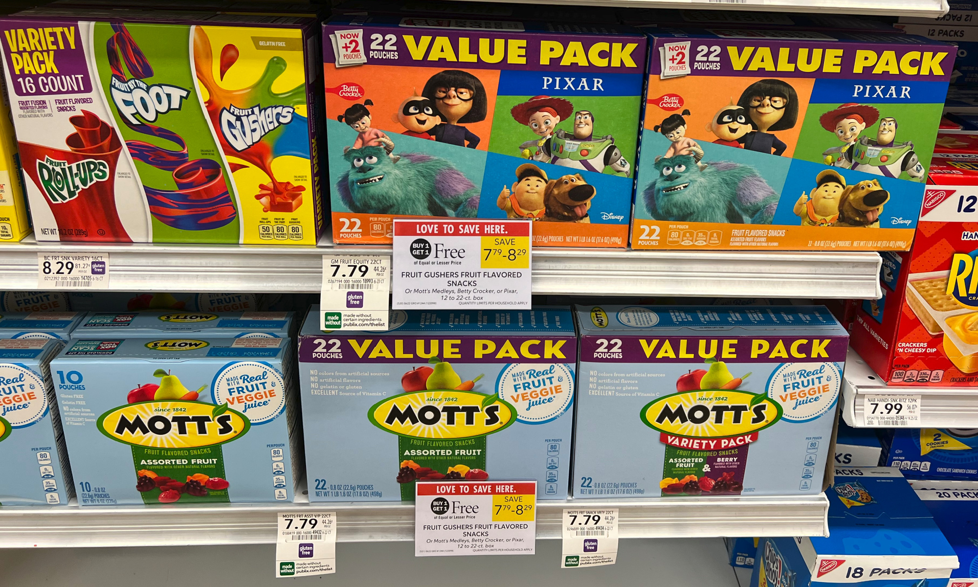 Betty Crocker Fruit Flavored Snacks Value Packs Just 3.65 At Publix