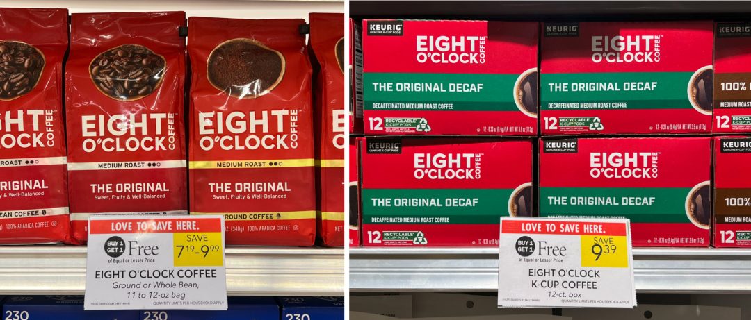 Eight O’Clock Coffee Just $2.10 At Publix - iHeartPublix