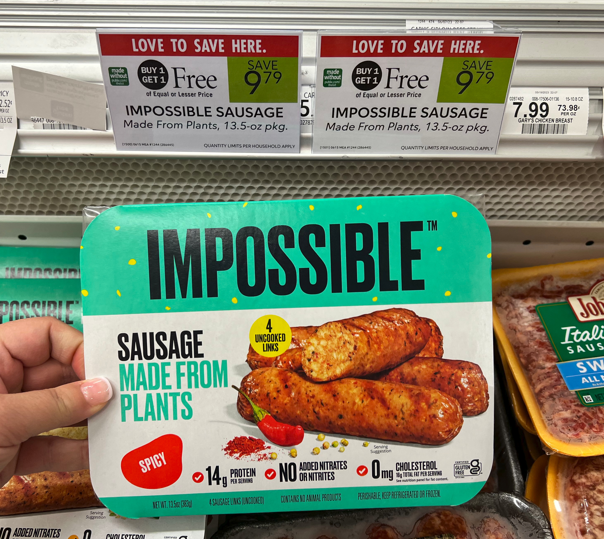 Get The Packs Of Impossible Sausage For Just 2.90 At Publix (Regular