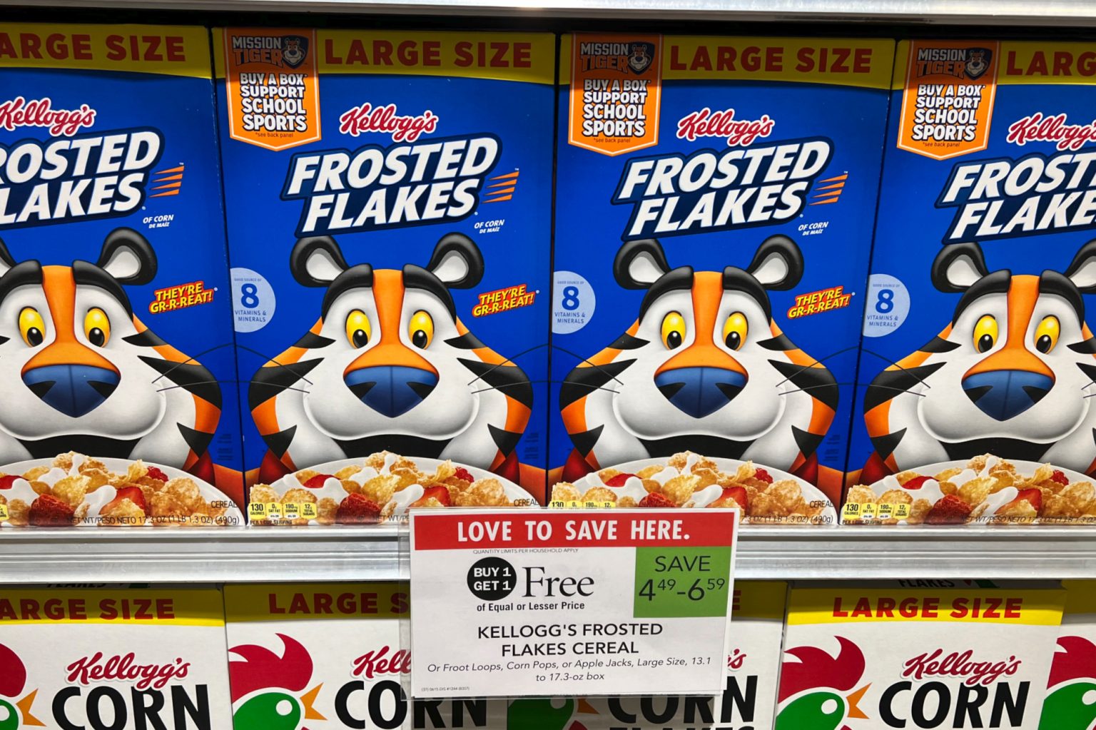 Grab Kellogg’s Cereal & Save Boxes As Low As 1.75 At Publix