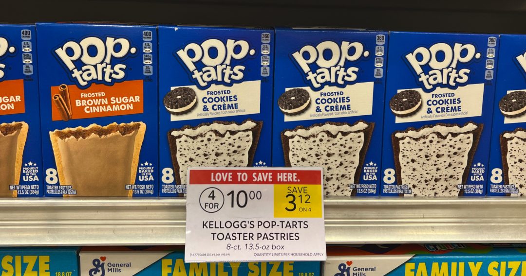 Kellogg’s PopTarts Are Just 2 At Publix iHeartPublix