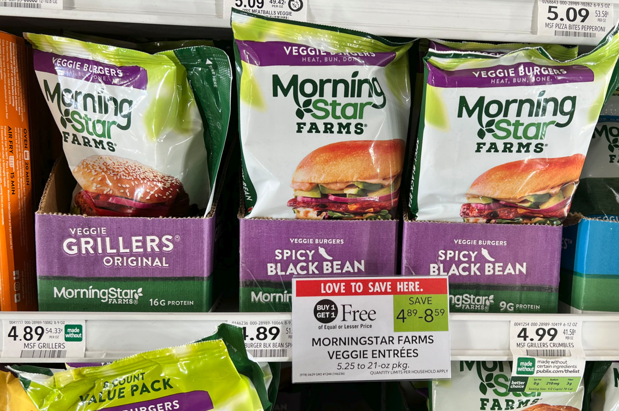 Get MorningStar Farms Veggie Entrees As Low As $1.45 At Publix -  iHeartPublix