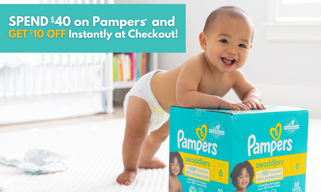 Stock Your Cart & Save At Publix – Spend $40 On Pampers And Get $10 Off Instantly At Checkout