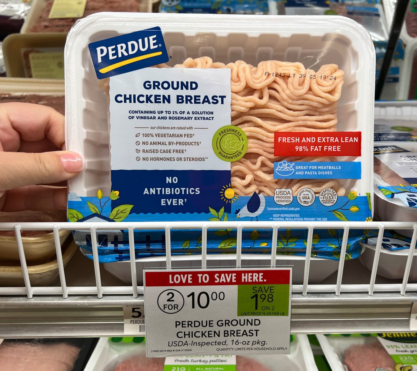 Get Perdue Ground Chicken Breast For Just 3.75 Per Package At Publix
