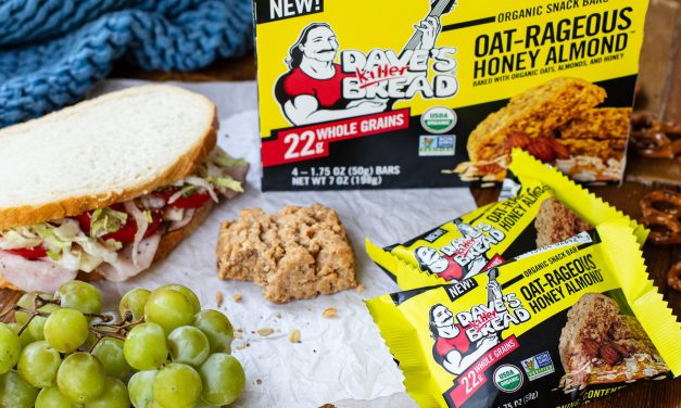 Get Boxes Of Dave’s Killer Bread Snack Bars As Low As 30¢ At Publix