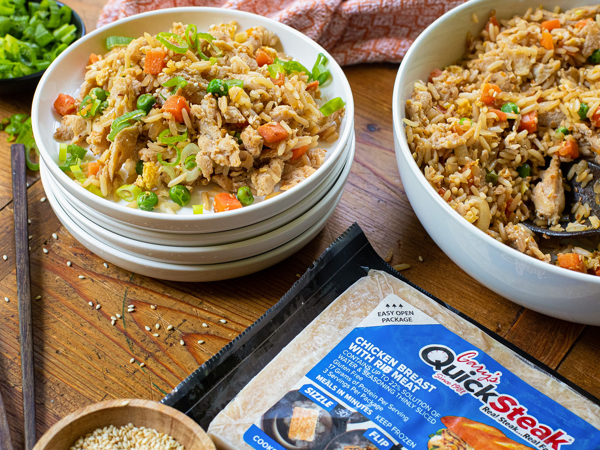 Gary’s QuickSteak Grilled Fried Rice