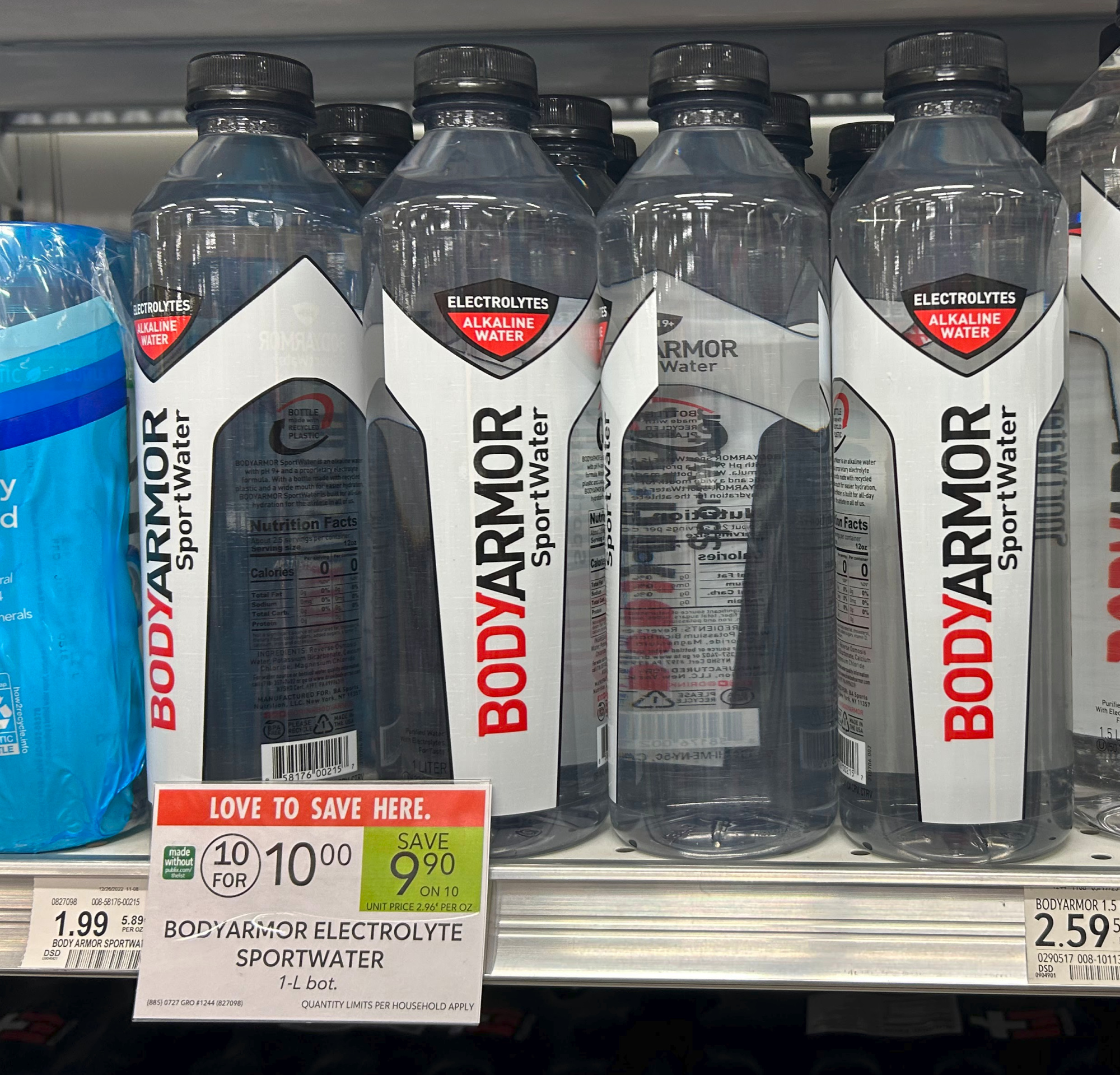 BodyArmor SportWater Just 75¢ Per Bottle At Publix iHeartPublix