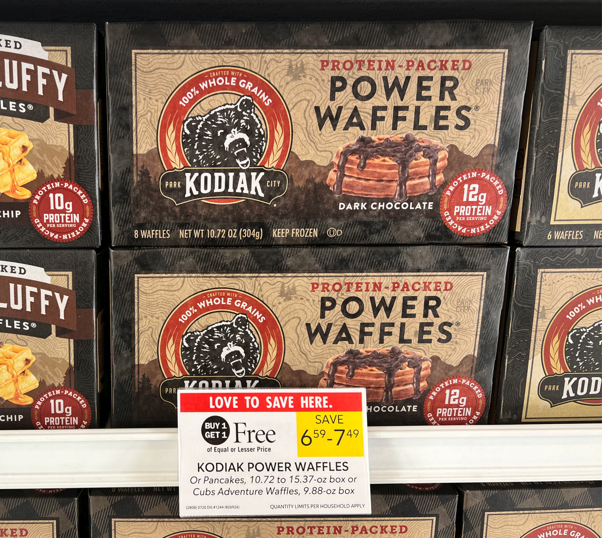 Kodiak Cakes Power Waffles or Pancakes As Low As 2.05 At Publix