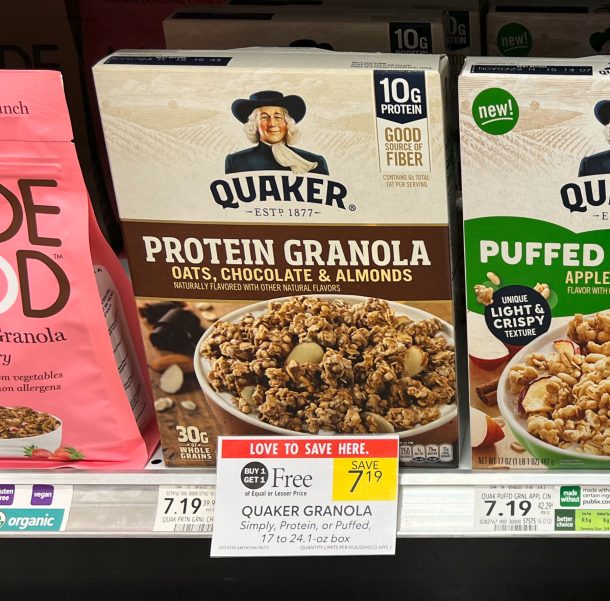 Quaker Protein Granola Just 2.60 Per Box At Publix iHeartPublix