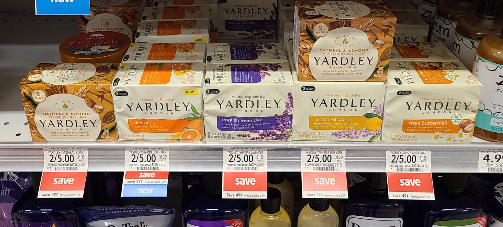Yardley Bar Soaps As Low As 2 Per Pack At Publix (1 Per Bar