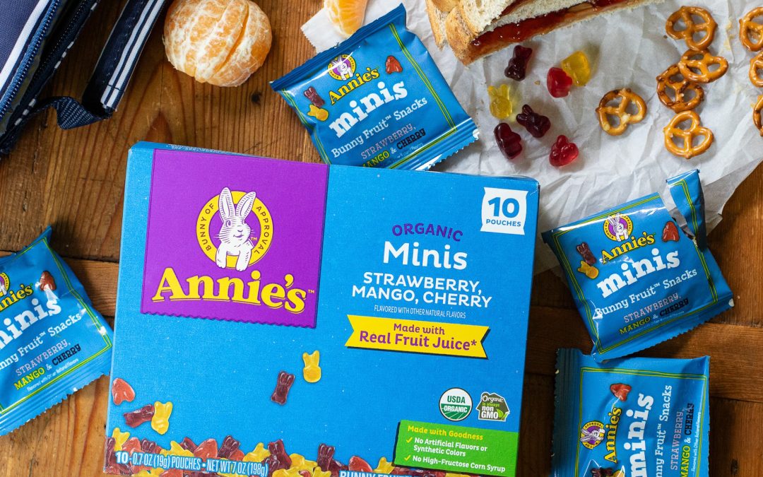 Annie’s Fruit Snacks Are As Low As $2.40 At Publix