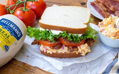 Grab Plenty Of Hellmann’s Mayonnaise For My BLT Pimento Cheese Sandwich – BOGO Sale At Publix