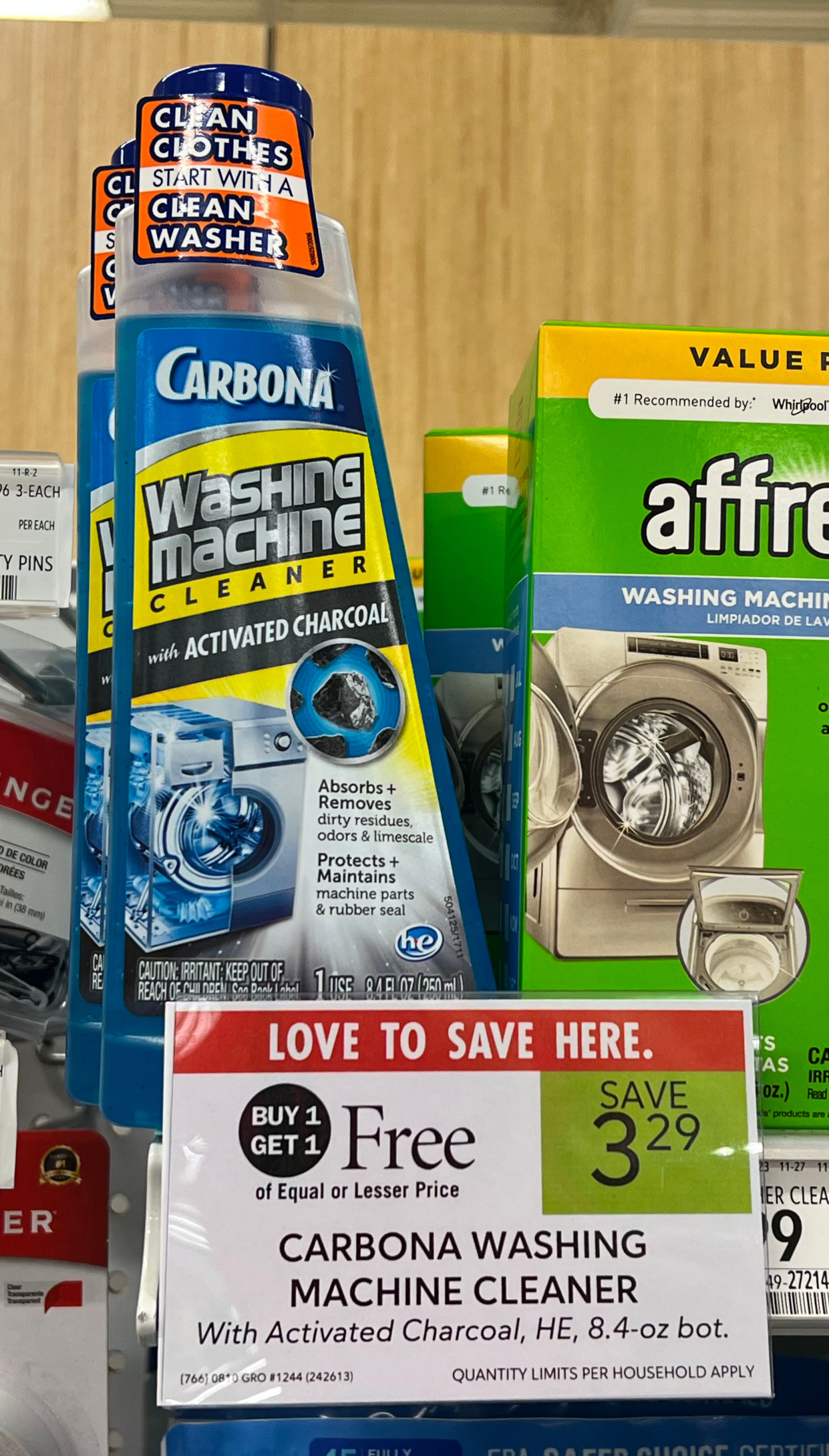 Carbona Washing Machine Cleaner Just 90¢ At Publix iHeartPublix