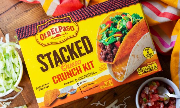 New Old El Paso Stacked Queso Crunch Kit Digital Coupon For The Publix BOGO Sale – As Low As $1.90