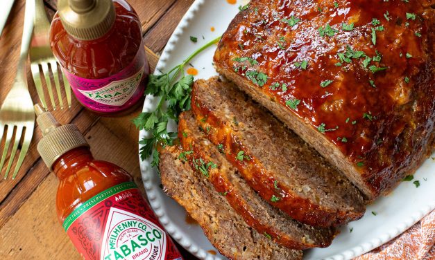 My Sriracha Meatloaf Is Comfort Food With A Kick – Look For TABASCO® Brand Pepper Sauces On Sale BOGO At Publix