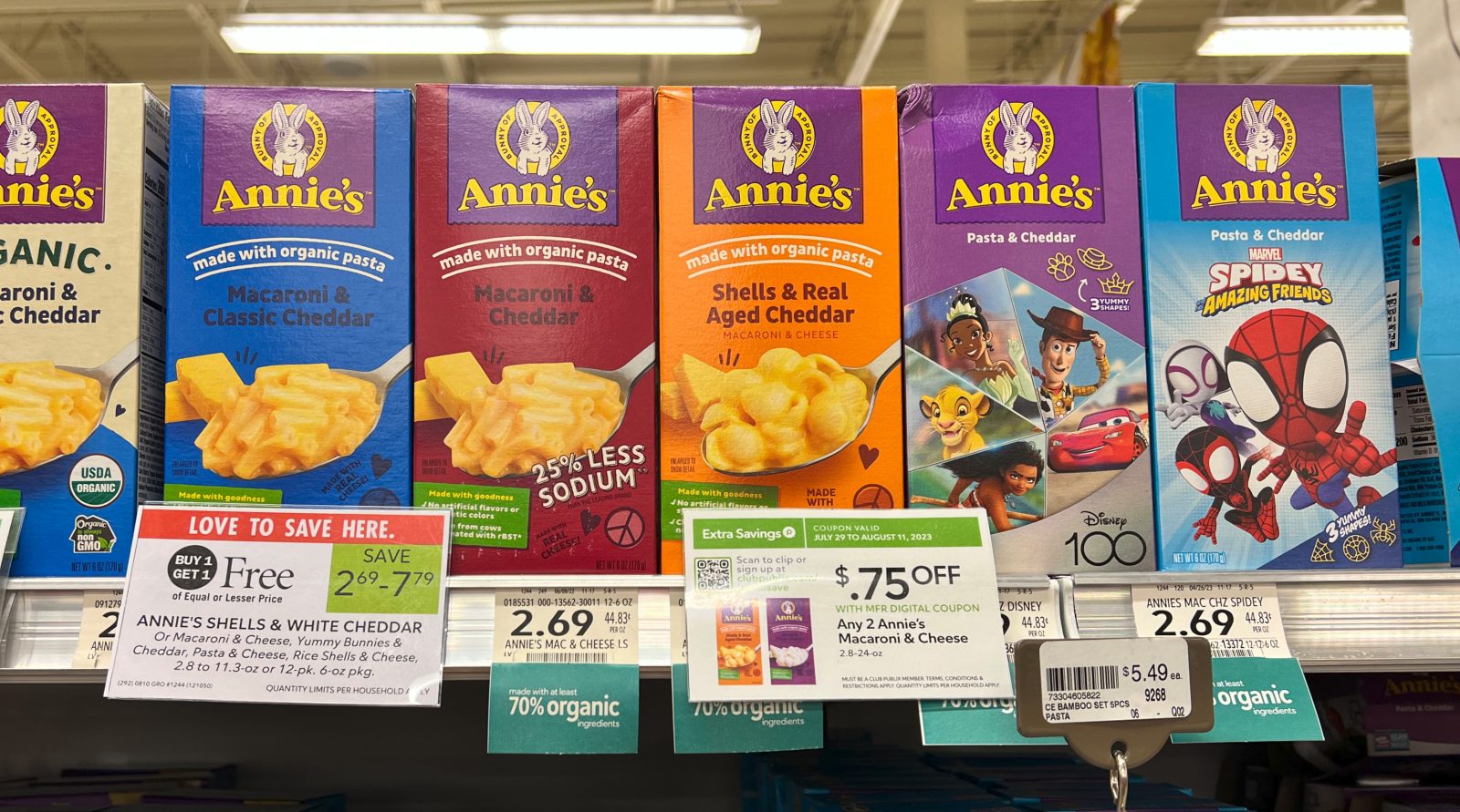 Annie’s Homegrown Macaroni &amp; Cheese As Low As 97¢ Per Box At Publix ...