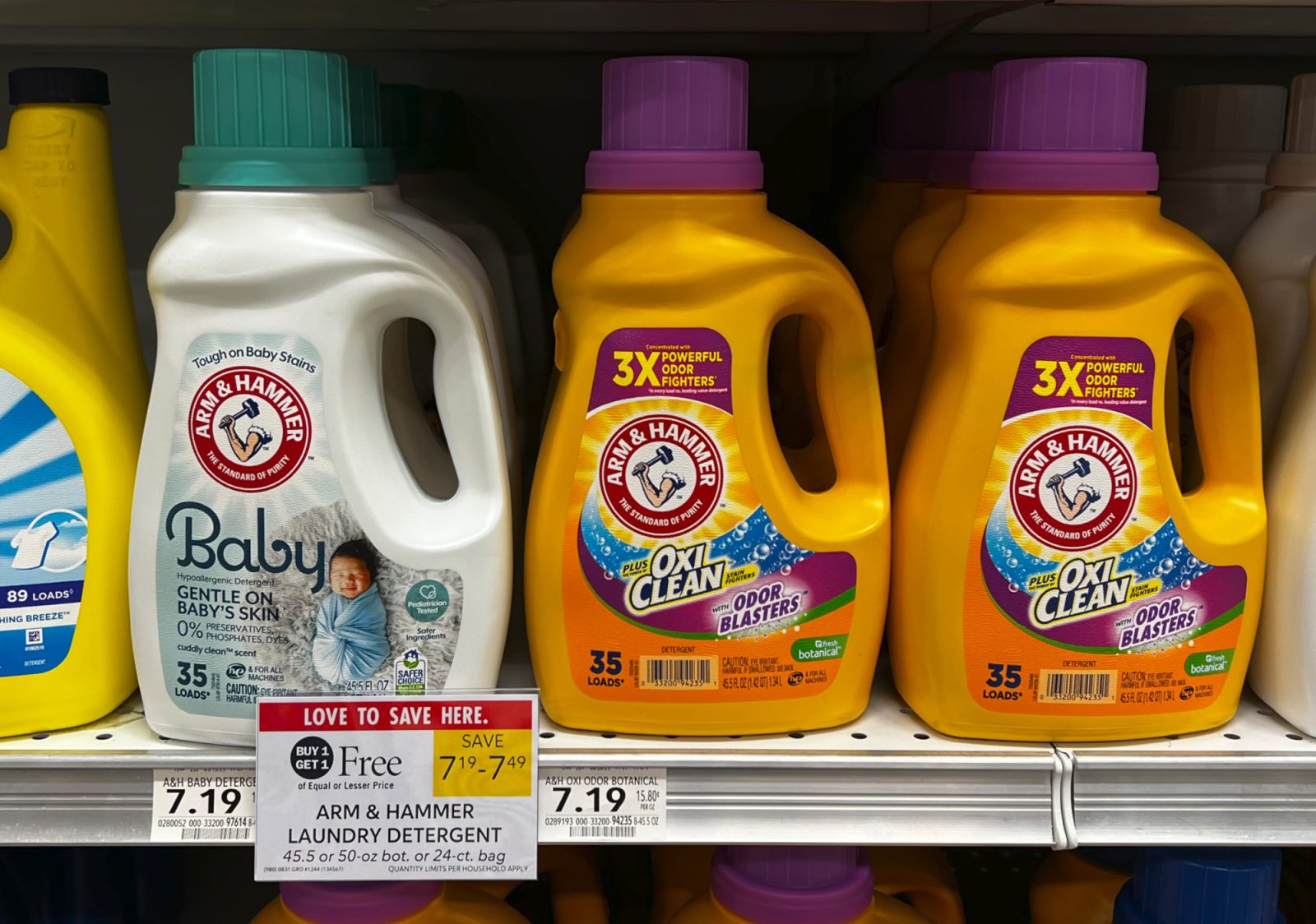 Grab Arm & Hammer Laundry Detergent As Low As 1.60 At Publix