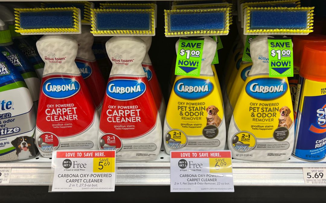 Carbona Carpet Cleaner As Low As 1.35 At Publix iHeartPublix