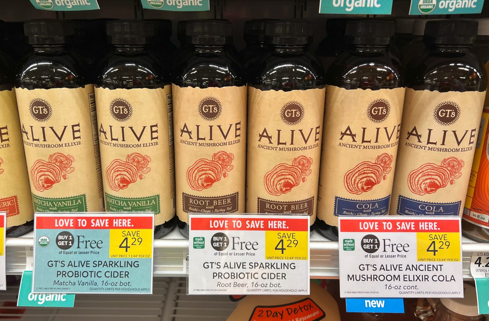 GT’s Alive Ancient Mushroom Elixir Just 1.65 At Publix iHeartPublix
