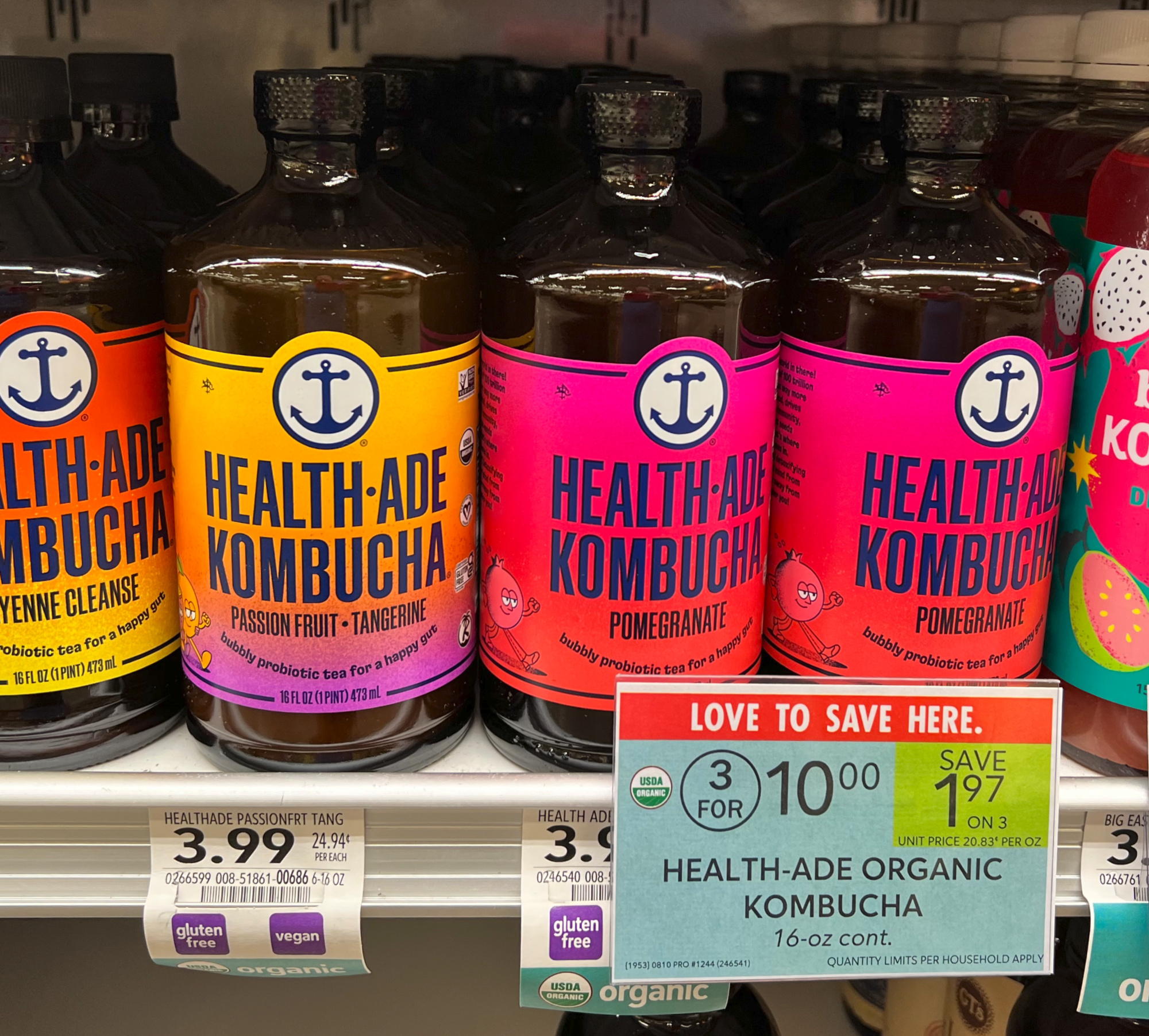 HealthAde Organic Kombucha Just 1.33 At Publix iHeartPublix