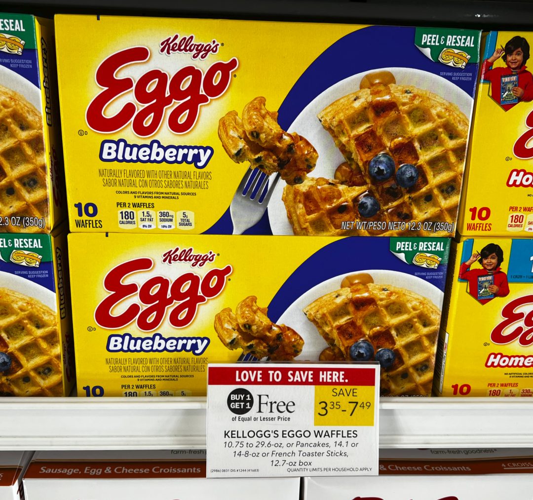 Kellogg’s Eggo Waffles Are As Low As 1.18 Per Box At Publix iHeartPublix