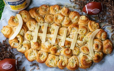 Grab BOGO Hellmann’s For My Hot Artichoke Crescent Football Pull-Apart