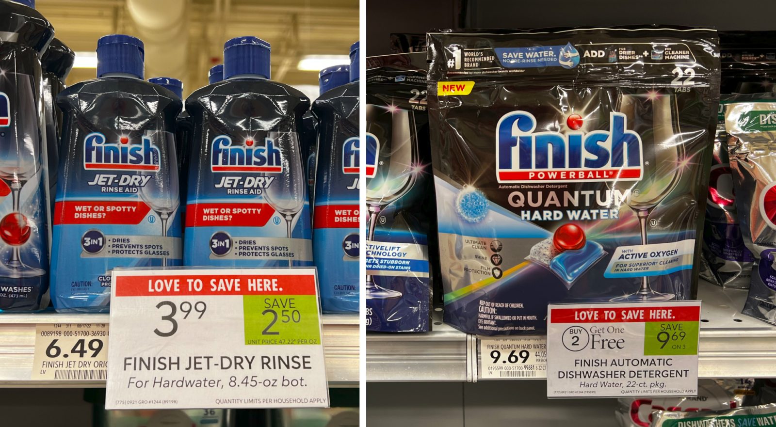 Finish JetDry Or Dishwasher Cleaner Just 1.99 At Publix (Plus Cheap