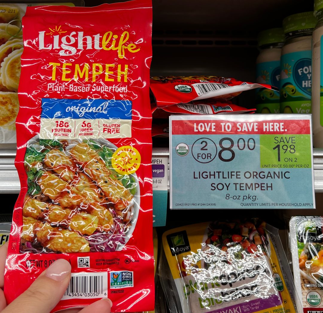 Lightlife Organic Soy Tempeh OR Smart Bacon Just 1.50 At Publix