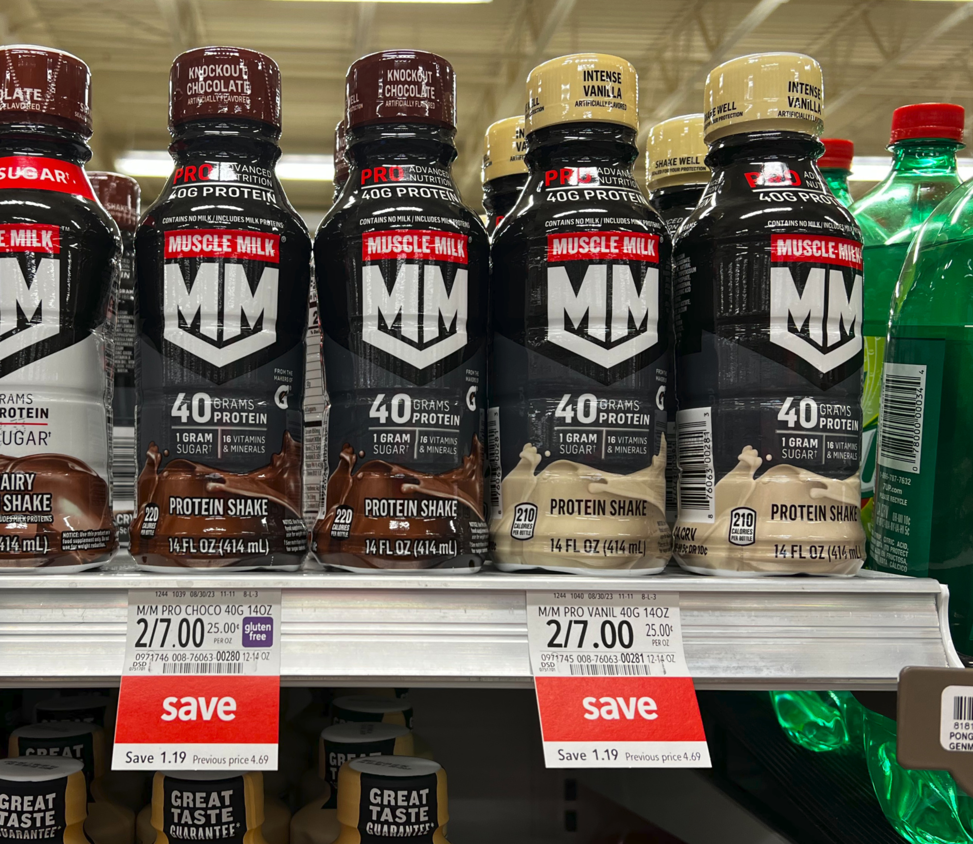 Look For A Nice Discount On Muscle Milk Protein Shakes At Publix