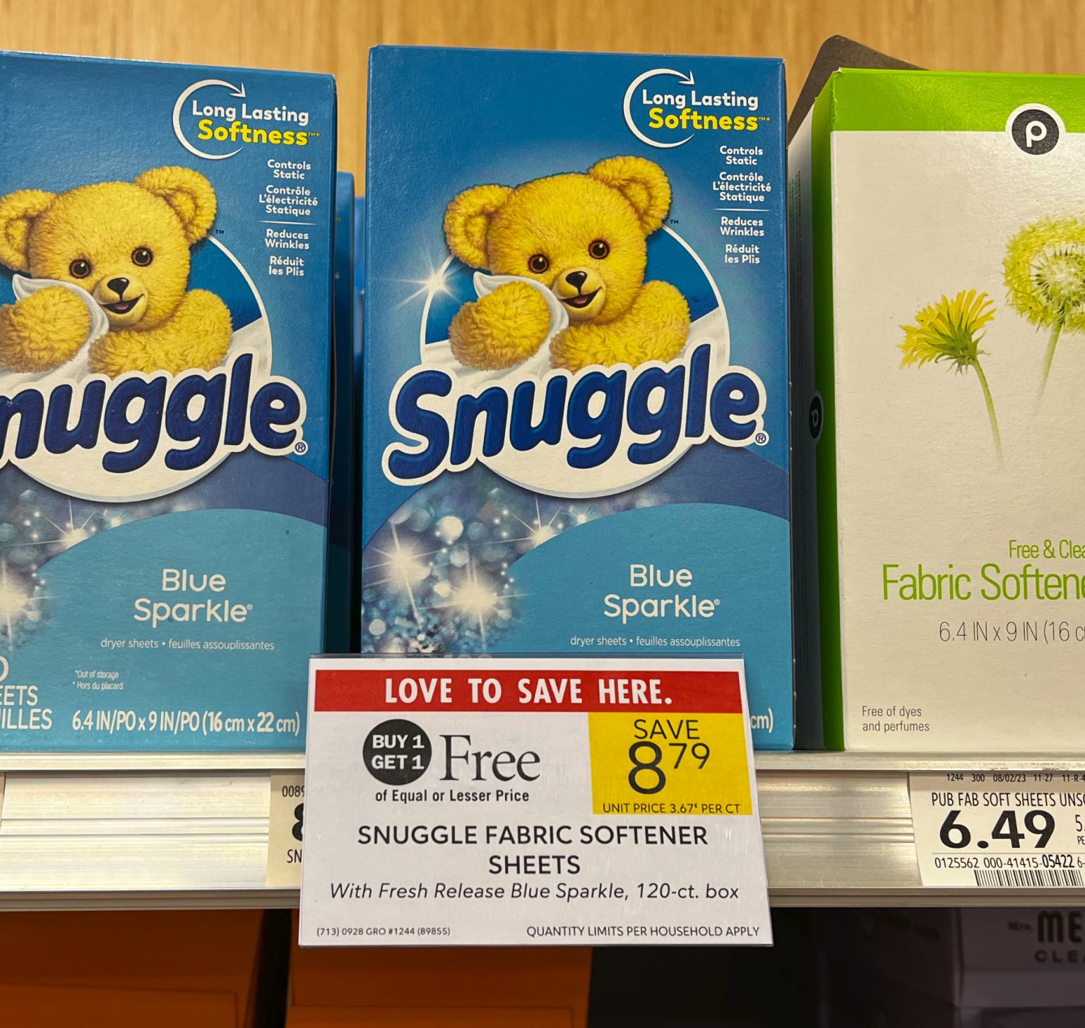 Big Boxes Of Snuggle Dryer Sheets As Low As $2.40 At Publix - iHeartPublix